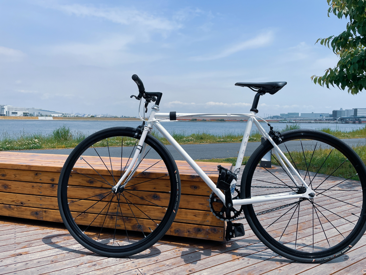 ピストでポタリング】GW初日はFUJI FEATHERで海まで|たぬちきブログ ピストでポタリング】GW初日はFUJI FEATHERで海まで|たぬちきブログ